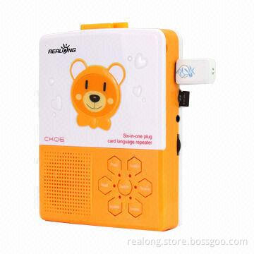 Cassette recorder with FM radio and USB socket